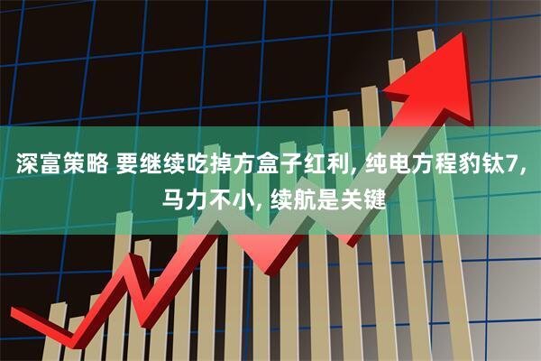 深富策略 要继续吃掉方盒子红利, 纯电方程豹钛7, 马力不小, 续航是关键